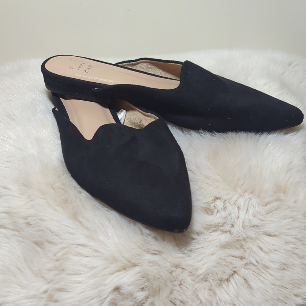 A New Day Women's Black Mules